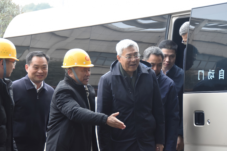 江西省委书记尹弘莅临我司考察调研
