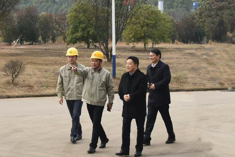 江西省委副书记、省长叶建春一行莅临我司考察调研