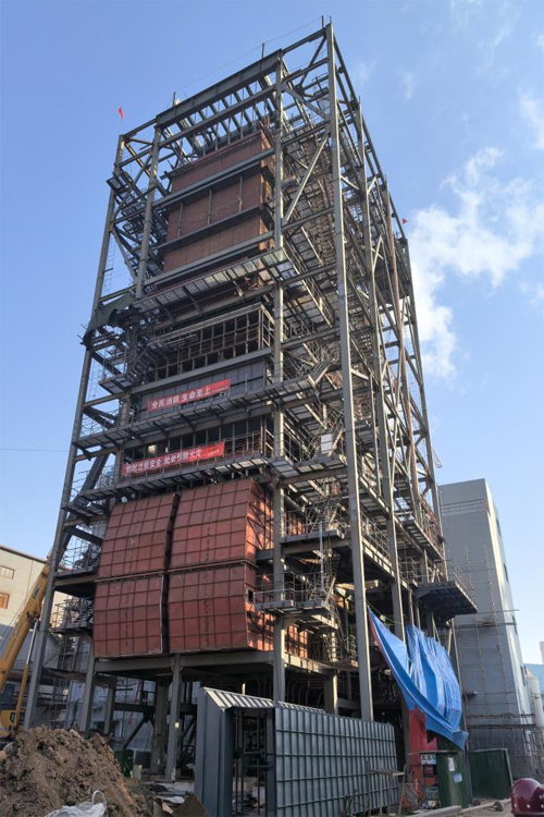 中冶京诚致谢公司 π型亚临界锅炉项目圆满交付