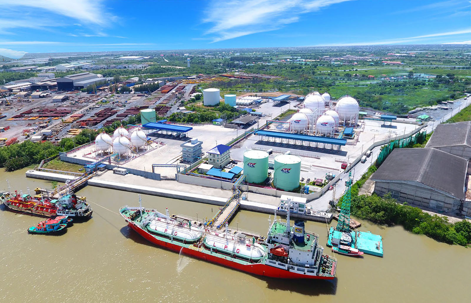 4× 1000m3, 4×2000m3, 2×6000m3 Tank Farms for SC, Thailand