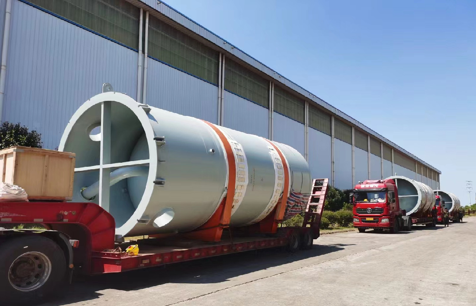 6 sets of PSA vessel for UOP (ExxonMobil (Huizhou)1.6 million tons/year ethylene project)